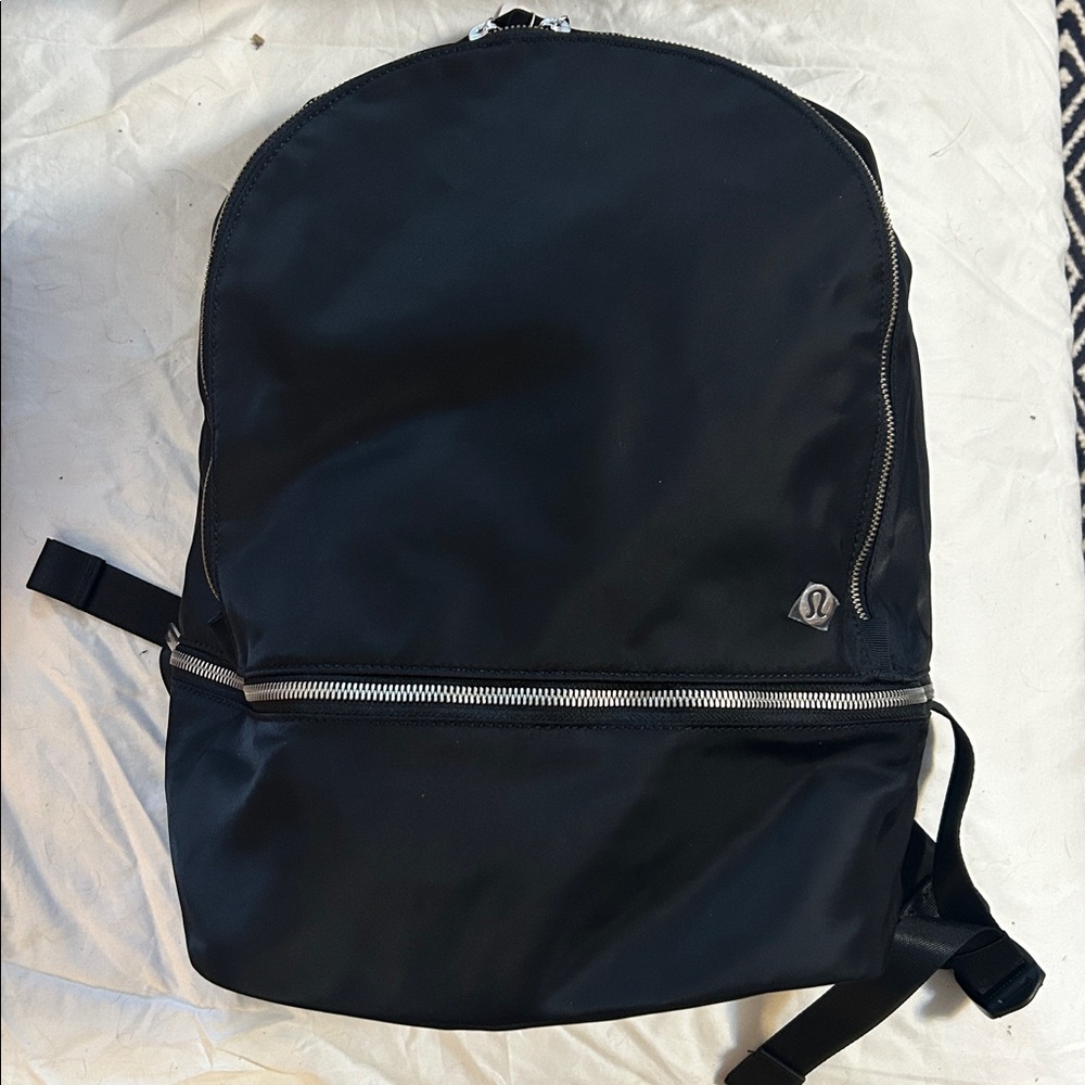 NWT lululemon athletica City Adventurer Backpack Black Silver 17L Backpack